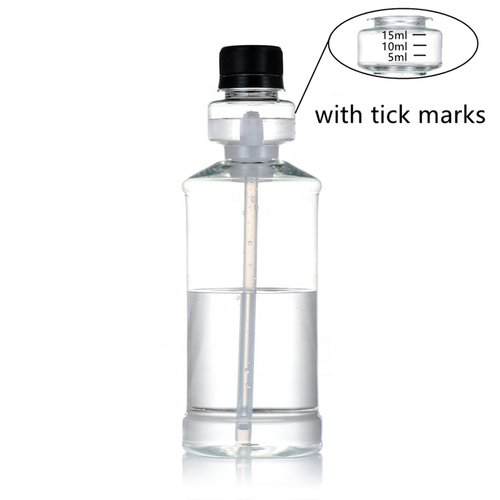 200ml 350ml 500ml Empty Custom Color Oral Hygiene Mouth Cleaning Packaging Pet Plastic Mouthwash Bottle