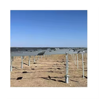 Estructura de Montaje en Suelo para Paneles Solares, Preensamblada, Galvanizada, en Oferta