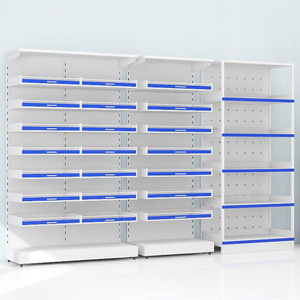 Xinlongfei Steel Pharmacy Medicine <b>Shelves</b> OWS-10003 <b>Adjustable</b> Storage Rack For Clinic Medicine Display - Product Image 1