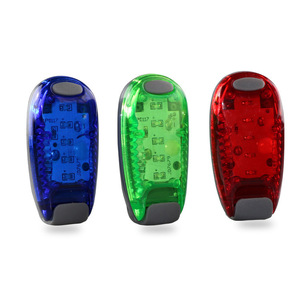 ไฟจักรยาน 5 LED ชาร์จ USB ได้ กันน้ำ IPX4 ไฟสำหรับขี่กลางคืน สำหรับหมวกจักรยาน กระเป๋าเป้ หมวก - Product Image 1