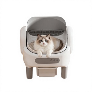 Fully Enclosed Automatic Cat Litter Box Extra Large Self Cleaning Cat Pot 1.Self-Cleaning Cat Toilet with App Control - Product Image 3