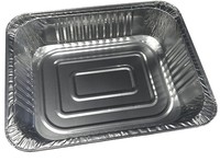 Lot de 30 contenants alimentaires en aluminium de 9*13 pouces, demi-taille, pour four, grands contenants en aluminium