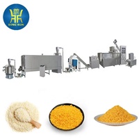 Machines extrudeuses entièrement automatiques pour la fabrication de pâtes à frire Panko, vente chaude, lignes de production de pâtes à frire Panko de formes variées