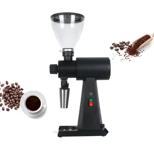 98Mm große kommerzielle Kaffeemühle Profession elle elektrische Kaffeebohnen mühle Edelstahl Flach grat für Espresso