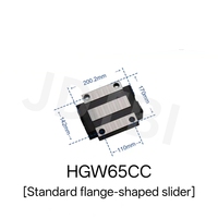 Glissière carrée standard de haute précision HGW65CC |   Convient à l'automatisation industrielle, aux machines-outils CNC.