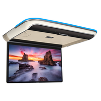 Écran LCD MP5 pour voiture, montage sur toit, 10,1 11,6 13,98 15,6 17,3 19,5 pouces, IPS 1080P HD, écran rabattable