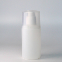 Bouteilles pour distributeur de shampoing, flacons vides pour savon, crème, noir, blanc, 10 pièces, 100ml