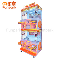 Máquina de garra de grúa personalizada Funpark, entretenimiento familiar para cuatro personas, de Metal Arcade, juegos que funcionan con monedas con 1 año de garantía
