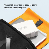 Estuche portátil para pastillas semanales de 7 días, Caja impermeable para medicamentos, caja de almacenamiento de medicamentos a prueba de humedad de 24 compartimentos con marca de tiempo para Olde