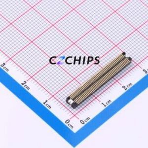 HC-PBB12NB(3.0)-100DP-0.5V-P-03 Board-to-Board & Backplane Connector SMD,P=0.5mm 100P 0.5mm Slot Butt Joint Vertical Mount - Product Image 2