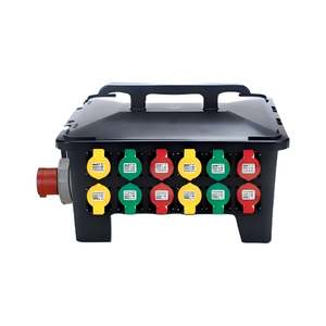 Heavy Duty 24-Channel 16A Stage Power Distributor, 125A 5-Pin Input, Large Power Box for Concerts & Events - Product Image 1