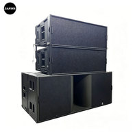 W8LC Deux enceintes Line Array 3 voies de 12 pouces, système audio professionnel pour scène et concert en extérieur