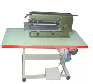 YH-06 14 Inch Lederen Riem Pe Pvc Snijmachine Lederen Plastic Strip Snijden Verwerking Machine