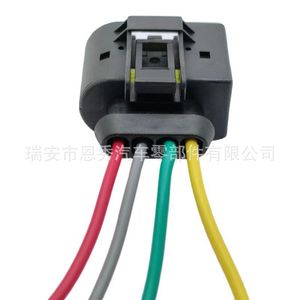 Dj7046c-3.5-21 4 Pin Automotive Wiring <b>Harness</b> Connector <b>Black</b> Pbt 3.5 Pitch For Auto Industry - Product Image 2