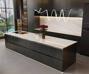 Offre Spéciale – Dalle de Pierre Artificielle Polie Moderne 1600x3200mm, Gris Blanc Veiné, Antidérapante et Résistante aux Acides pour Salle à Manger et Aménagement Paysager - Product Image 2