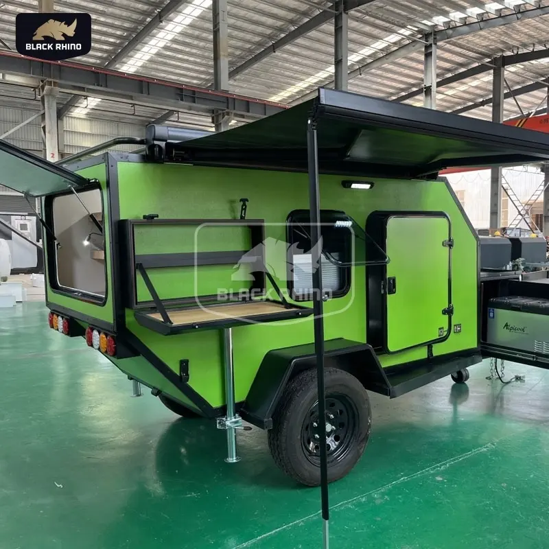 Good Reputation Camping Pod Trailer Australian Standard Offroad Caravan Caravans For Sale In Uae With Vehicle Washing Facilities