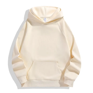 600G <b>Silver</b> Fox Fleece Batwing Sleeve Pullover Hoodie Unisex for Men Women - Product Image 5