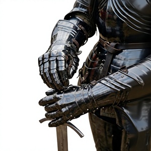 Full 3D Steel Armor Suit Antique Warrior <b>Costume</b> Casting Art Collectible - Product Image 3