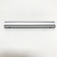 Profilé en aluminium mat argenté moderne et durable pour quincaillerie de meubles, tiroirs, armoires, commodes et cuisines, 64mm 96mm 128mm 160mm