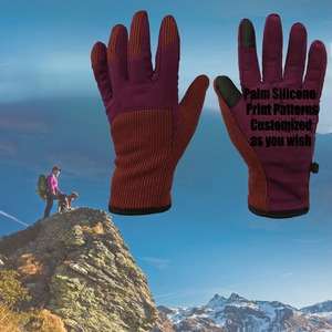 Sarung tangan kebugaran antiselip, sarung tangan kustom untuk olahraga bersepeda Gym luar ruangan sehari-hari - Product Image 1