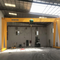 Pont roulant monopoutre de 16 tonnes avec palan électrique, moteur haute efficacité et télécommande pendentif/sans fil pour usage extérieur (bûches)