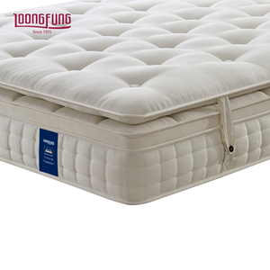 Colchón Híbrido <span class=keywords><strong>de</strong></span> Lujo LOONGFUNG Personalizado, Hecho a Mano, con Resortes Ensacados, Mini Resortes, Espuma <span class=keywords><strong>de</strong></span> Algas Marinas y Diseño <span class=keywords><strong>de</strong></span> Topper, para Uso en Hoteles/Hogares - Product Image 1