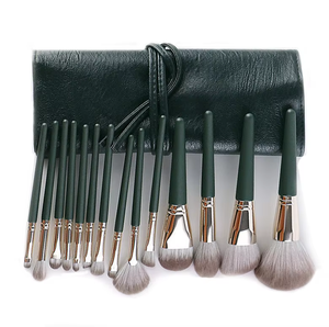 Juego de brochas de maquillaje, brocha para colorete, brocha para polvos sueltos, brocha para base, brocha para sombra de ojos, herramientas de maquillaje para principiantes - Product Image 2