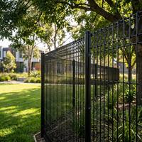 Oferta Especial: Valla de Seguridad BRC Galvanizada con Recubrimiento en Polvo, Malla de Alambre Soldada con Parte Superior Triangular para Jardín