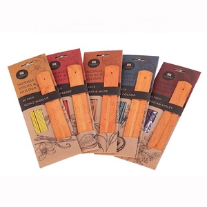 Factory Direct Selling Cheap Scented Smokeless Incense Sticks With Wooder Holder Incense Stick