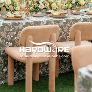 โครงโลหะกำมะหยี่สีชมพูสำหรับใช้ในงานแต่งงานงานเลี้ยงเจ้าสาวดีไซน์ใหม่ - Product Image 2