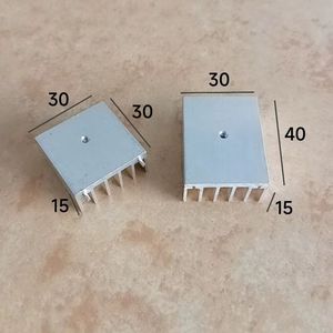 ฮีทซิงค์อะลูมิเนียม 30x15x20 สำหรับ TO220 MOSFET รีคัทไนเซอร์ ไทริสเตอร์ ชอตกี ชิ้นส่วนระบายความร้อน - Product Image 4