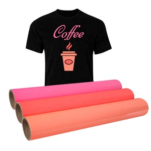 Bügeln auf Designer Einfach zu schneidende Marken übertragungs folien Wärme übertragung Druckbare Vinyl-Htv-Rolle PVC-Kleidung 15 Farben PET PU TPU High - Product Image 1