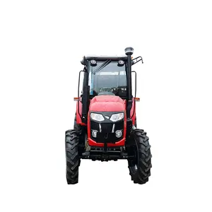 SINOMADA trattore gommato ufficiale R1504, cinese economico 4x4 Mini piccola macchina agricola compatta compatto 50hp 55hp 130hp trattore