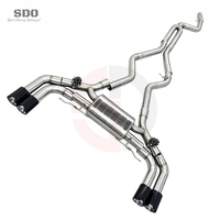 SDO - Sistema de Escape Catback de Acero Inoxidable de Alto Rendimiento para BMW M340i M440i G20 G22 3.0T 2019-2026, Silenciador Valvetronic, Puntas Estilo MP