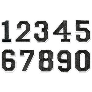 Patchs personnalisés à <span class=keywords><strong>coudre</strong></span> ou thermocollants en gros pour vêtements, chapeaux, sacs, décoration, chiffres, lettres, alphabet - Product Image 2