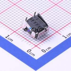 TA3-6R3K-V-T/R Tactile Switch SMD Switch Single Pole Single Throw Round Button 2.6N Horizontal Mount - Product Image 2