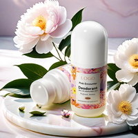 Rouleau désodorisant et anti-transpirant à base de plantes florales pour aisselles désodorisant et retenant le parfum adapté aux hommes et aux femmes