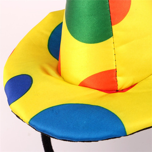 <span class=keywords><strong>Accessoires</strong></span> de clown très vendus Chapeau à pois Cravate géante Nez de clown Halloween Masquerade <span class=keywords><strong>Accessoires</strong></span> de performance Fournitures - Product Image 4