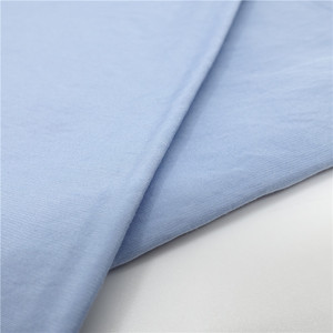 Skygen camisa de los hombres suave 14% poliéster y 86% rayón tela sólida de buena calidad de material de tela - Product Image 4