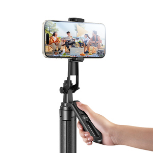Jopree Y26 32cm <strong>Foldable</strong> Selfie Stick 1.8m Stainless Steel <strong>Tripod</strong> with 990&deg; Tilt &amp; 360&deg; Panorama for Outdoor Photography - Product Image 4