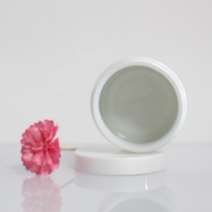 Personalized Wide Mouth 200g Big Size Face Cream Jars 6oz Empty Skin Care Glass Body <b>Scrub</b> Jars With Screw Lids - Product Image 3