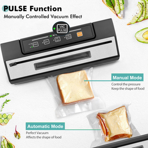 5 vakum mühür çanta ve 1 vakum rulo ile kuru ve nemli gıda koruma ile VS2202 vakumlama makinesi makine - Product Image 5