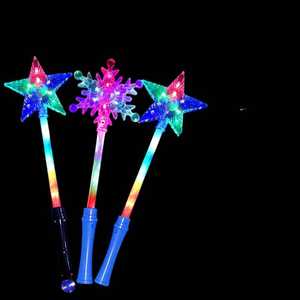 Hot Selling IP44 Rated Cross-Border Night Market Toys Children's Flash Magic Wand Glowing <strong>Concert</strong> <strong>Props</strong> Festival Glow Sticks - Product Image 4