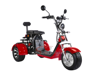 Almacén de Alemania, envío gratis, motocicleta eléctrica Citycoco para adultos, W motocicleta eléctrica de 2000, batería de motocicleta eléctrica barata - Product Image 4