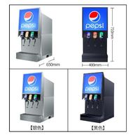 Distributeur automatique de boissons pour restaurant électrique 3 4 5 Flavor Commercial Ice Soda Fountain Stream Drink Maker Making Vending Distributor Machine
