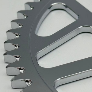 Pignon arrière 58T, électrophorèse argentée, garantie 6 mois, moto tout-terrain pour chaîne TERA en métal 420 de haute qualité - Product Image 4