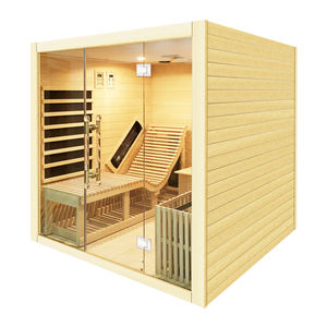 Combined Far Infrared and Steam Sauna Room Recliner Chair Infrared Sauna Room - Product Image 3