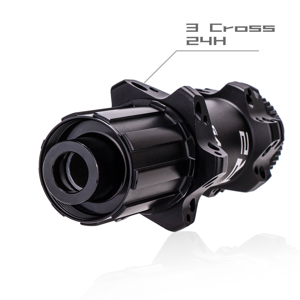 ZTTOR2ディスクブレーキロードバイクハブストレートプル24穴XDR