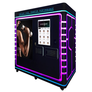 Máquina expendedora de batidos de proteínas para gimnasio, unidad inteligente con lector de billetes/monedas/tarjetas, quioscos de pago opcionales, dispensador de batidos de proteínas - Product Image 1