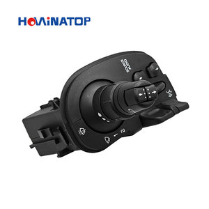 HOWINATOP <span class=keywords><strong>Interruptor</strong></span> Combinado de Limpiaparabrisas y Columna de Dirección 8201590631 7701068113 para Radio de Coche RENAULT CLIO III MODUS <span class=keywords><strong>KANGOO</strong></span> - Product Image 2